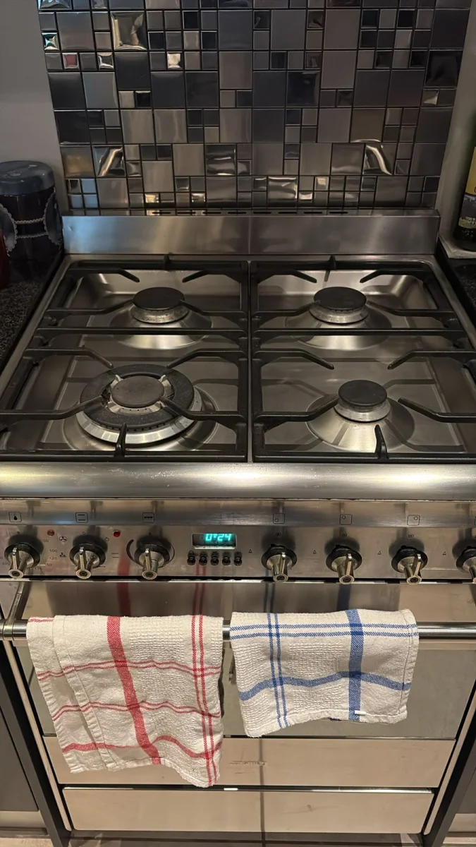 Stove repair work 3