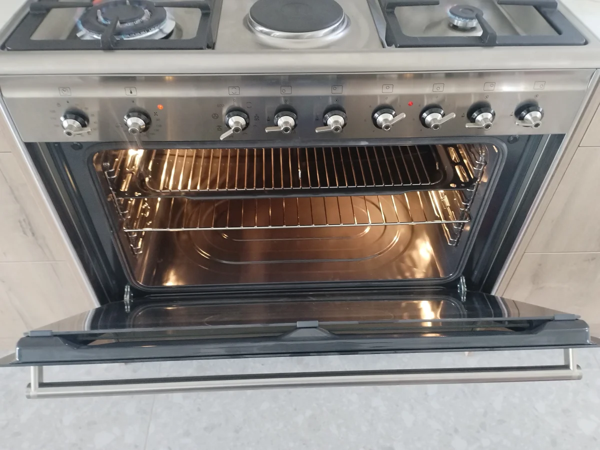 Stove repair work 9