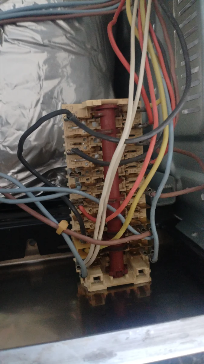 Stove repair work 11